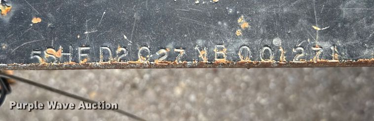 image for item EU6443 2022 Kaufman DW utility trailer