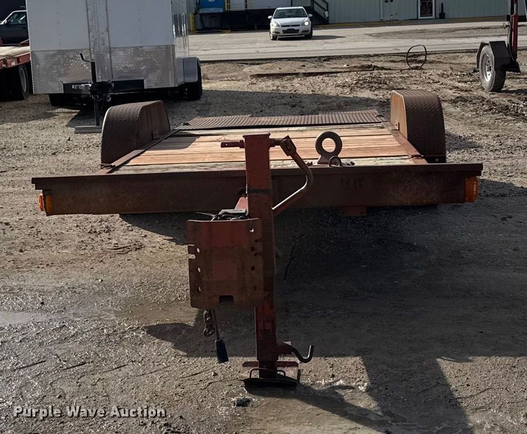image for item EU6444 1994 Ditch Witch TP18 tilt deck equipment trailer