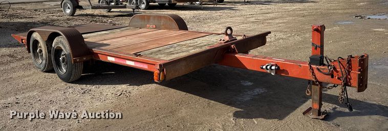 image for item EU6444 1994 Ditch Witch TP18 tilt deck equipment trailer