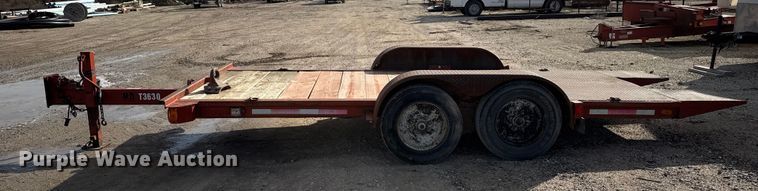 image for item EU6444 1994 Ditch Witch TP18 tilt deck equipment trailer