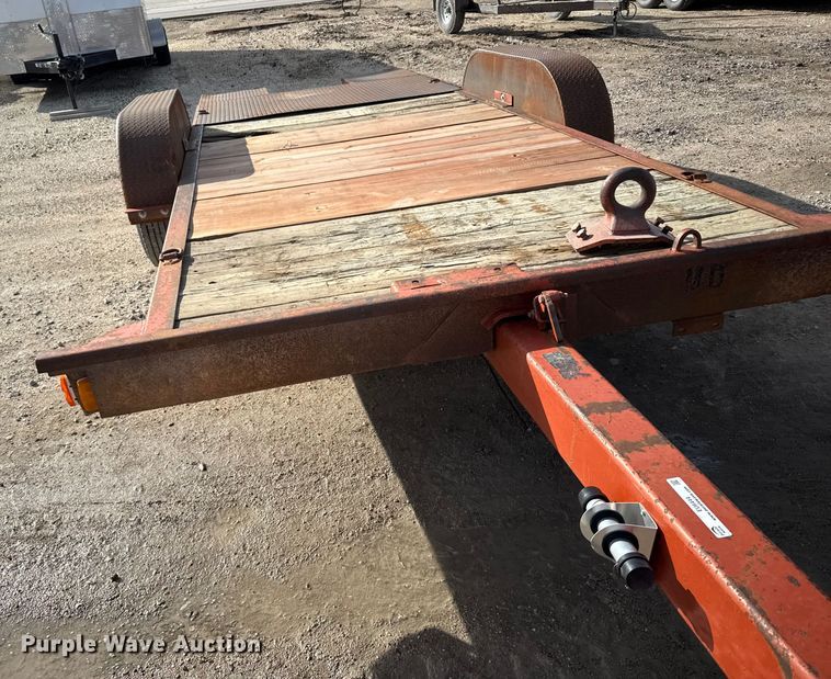 image for item EU6444 1994 Ditch Witch TP18 tilt deck equipment trailer