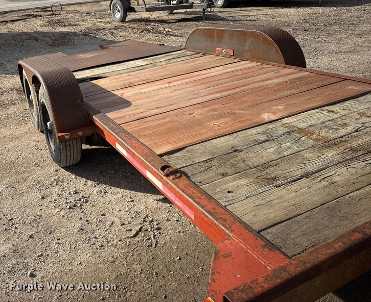 image for item EU6444 1994 Ditch Witch TP18 tilt deck equipment trailer