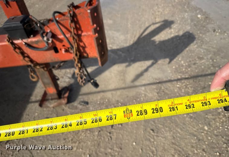 image for item EU6444 1994 Ditch Witch TP18 tilt deck equipment trailer