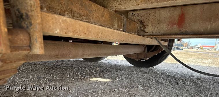 image for item EU6444 1994 Ditch Witch TP18 tilt deck equipment trailer