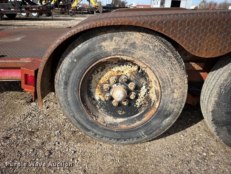 image for item EU6444 1994 Ditch Witch TP18 tilt deck equipment trailer