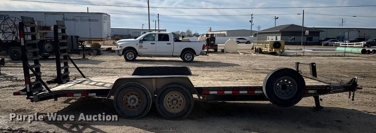 image for item EU6447 2019 Kaufman D-Deluxe  utility trailer