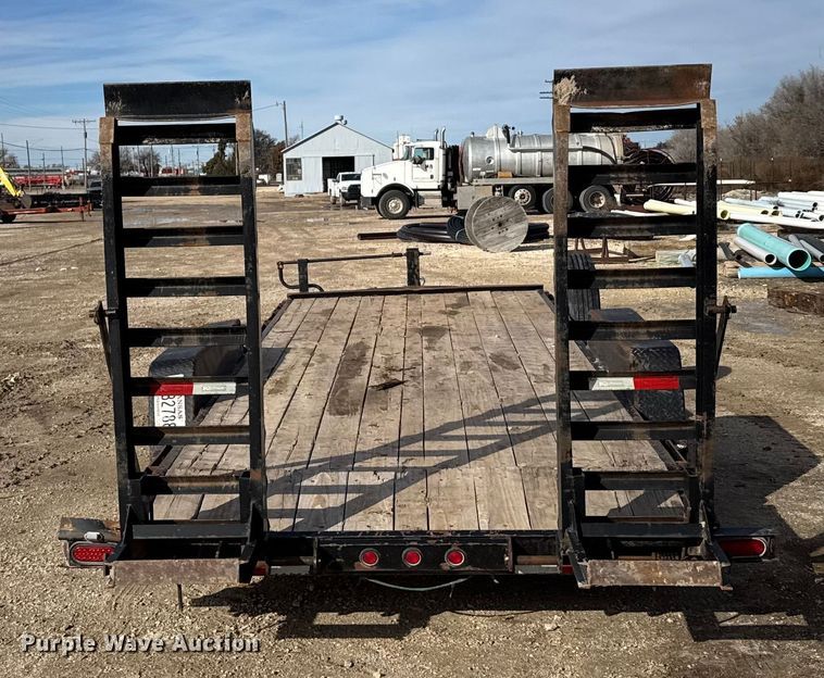 image for item EU6447 2019 Kaufman D-Deluxe  utility trailer