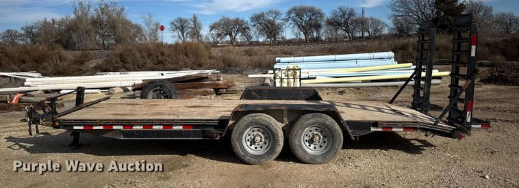 image for item EU6447 2019 Kaufman D-Deluxe  utility trailer