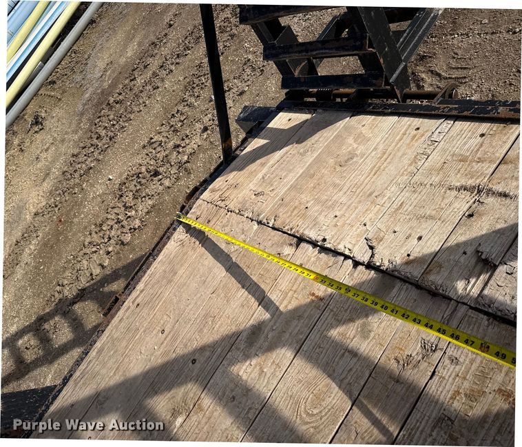 image for item EU6447 2019 Kaufman D-Deluxe  utility trailer