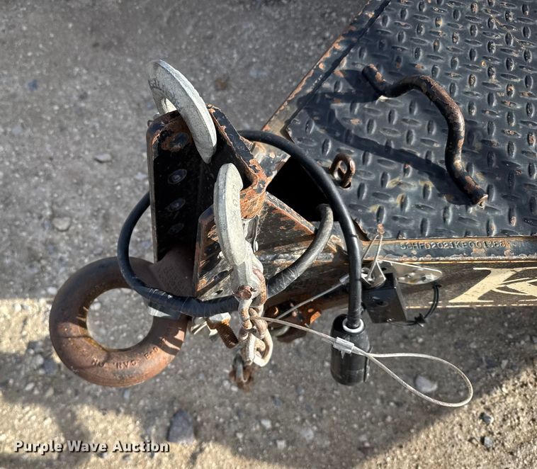 image for item EU6447 2019 Kaufman D-Deluxe  utility trailer