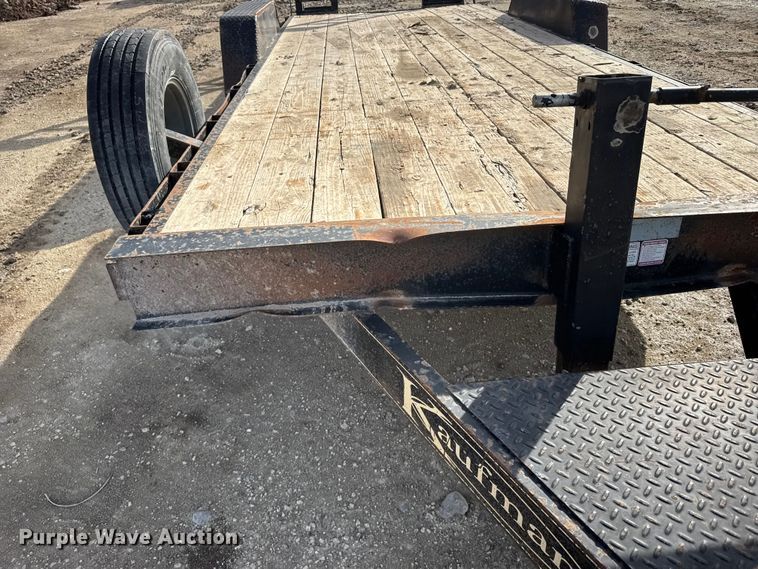 image for item EU6447 2019 Kaufman D-Deluxe  utility trailer