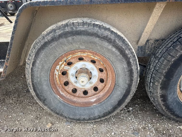 image for item EU6447 2019 Kaufman D-Deluxe  utility trailer