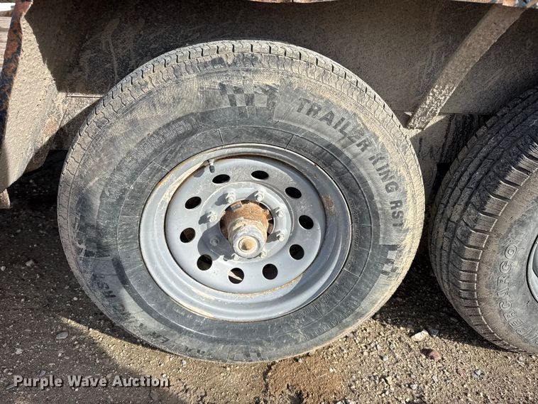 image for item EU6447 2019 Kaufman D-Deluxe  utility trailer