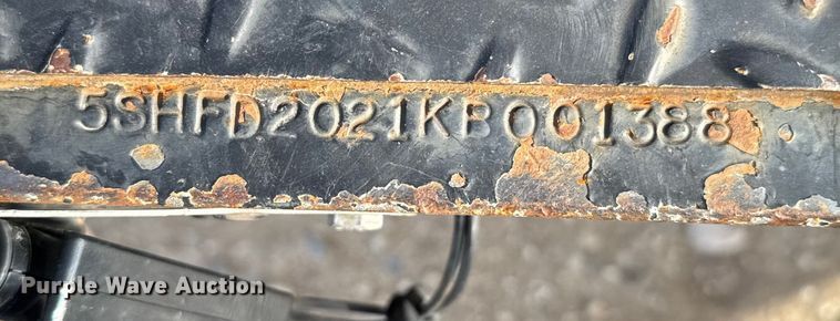 image for item EU6447 2019 Kaufman D-Deluxe  utility trailer