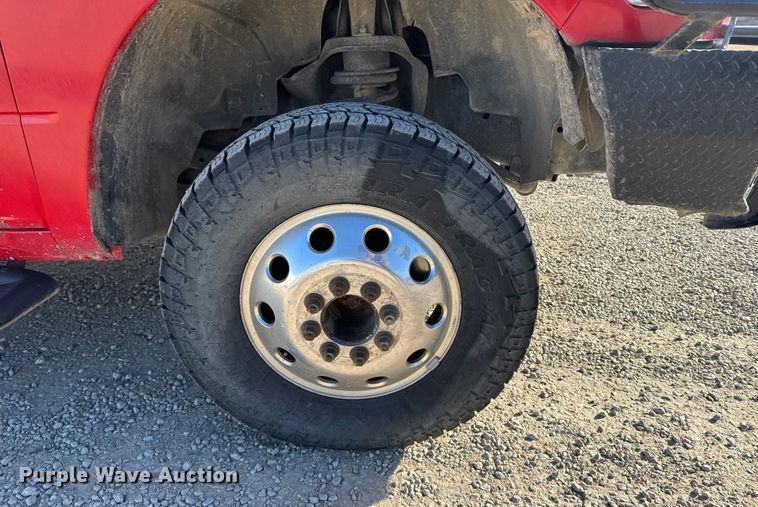 image for item EU6467 2011 Dodge Ram 3500 Crew Cab flatbed pickup truck