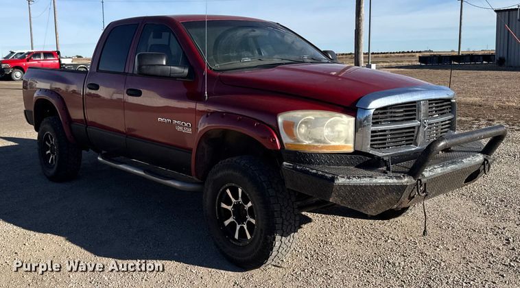 image for item EU6468 2006 Dodge Ram 2500 Ext. Cab pickup truck