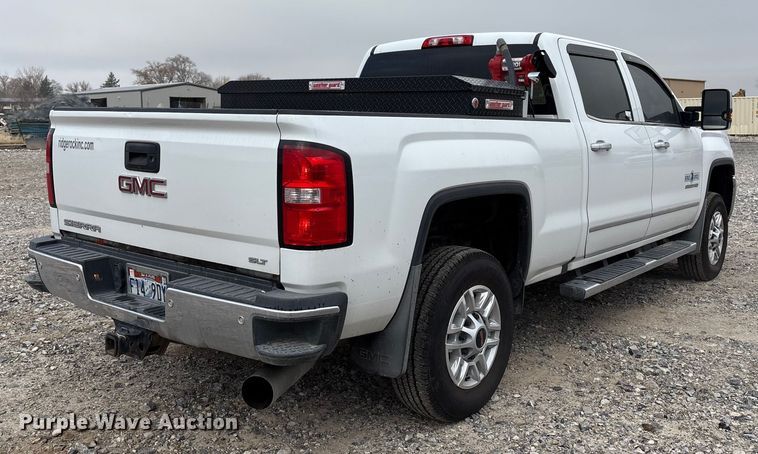 image for item EU8557 2018 GMC Sierra 3500HD Crew Cab pickup truck