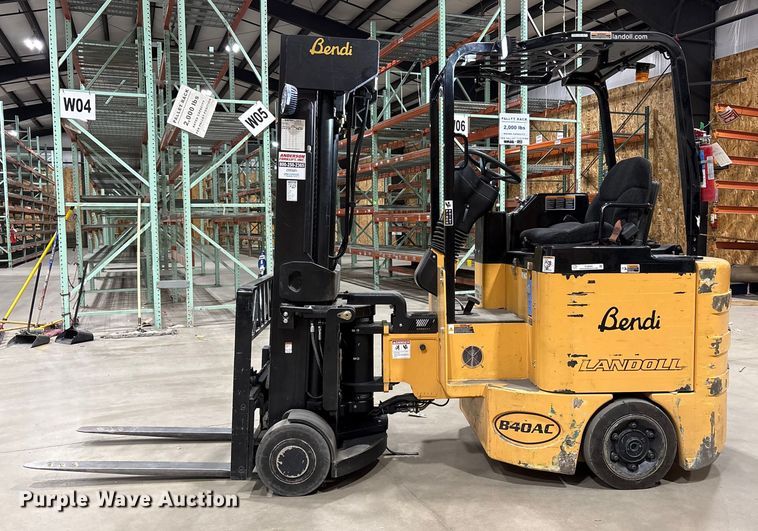 image for item EU8560 2016 Bendi B40IC forklift