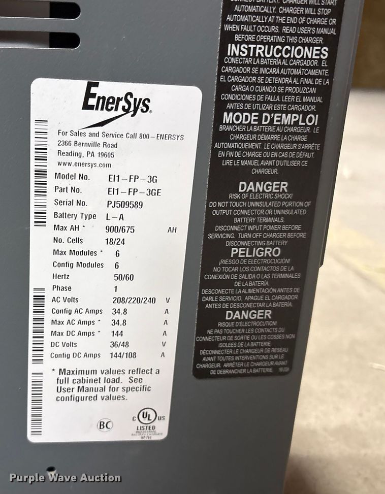 image for item EU8560 2016 Bendi B40IC forklift