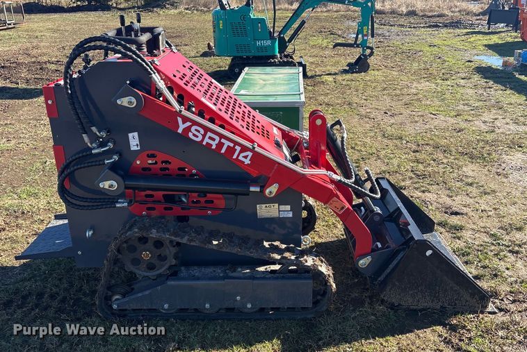 MINI CARGADOR SOBRE ORUGAS COMPACTO 2025 AGT YSRT14