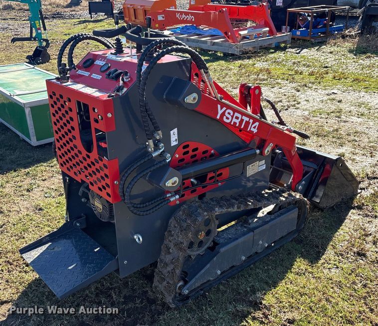 MINI CARGADOR SOBRE ORUGAS COMPACTO 2025 AGT YSRT14