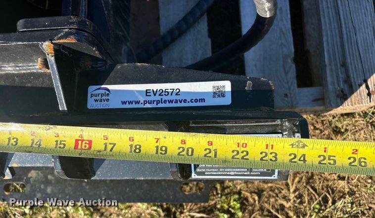 image for item EV2572 2025 GIYI GY-D45 compact utility loader post driver