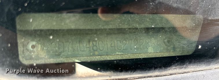 image for item EV3328 2004 Dodge Ram 3500 Quad Cab pickup truck