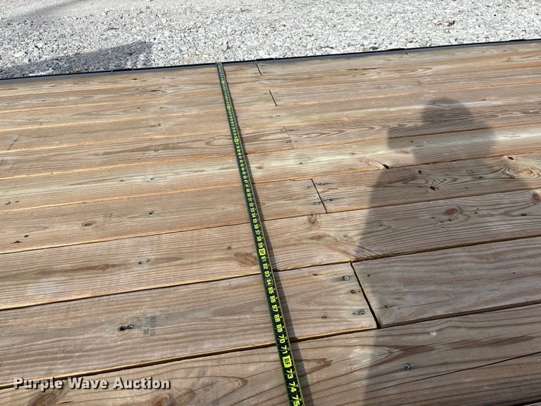 image for item EV3334 2009 Maxey equipment trailer