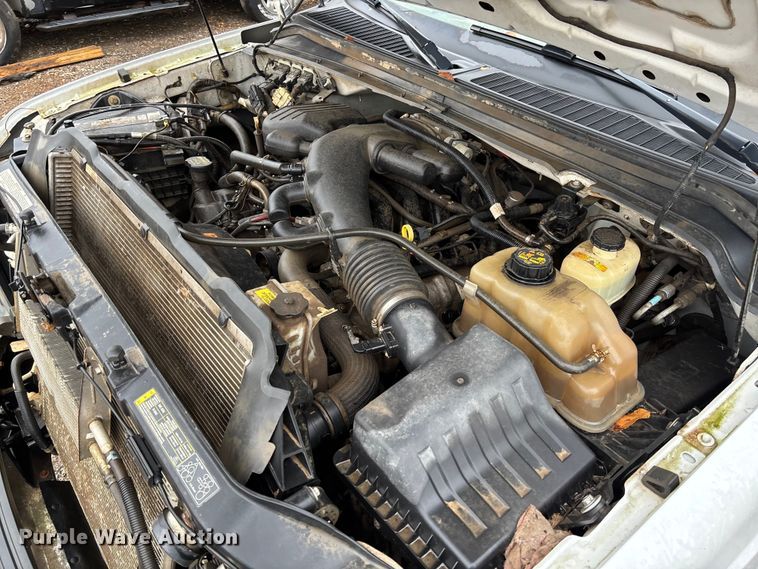 image for item EV3337 2009 Ford F350 XL Super Duty flatbed pickup truck