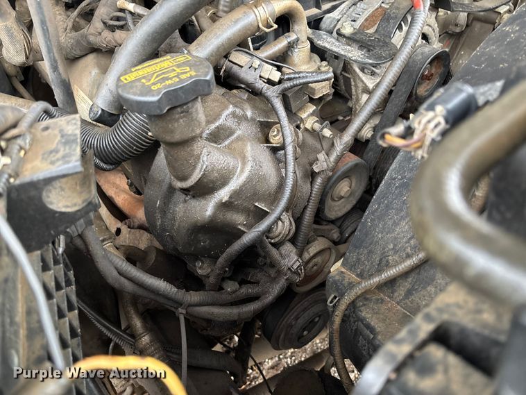 image for item EV3337 2009 Ford F350 XL Super Duty flatbed pickup truck