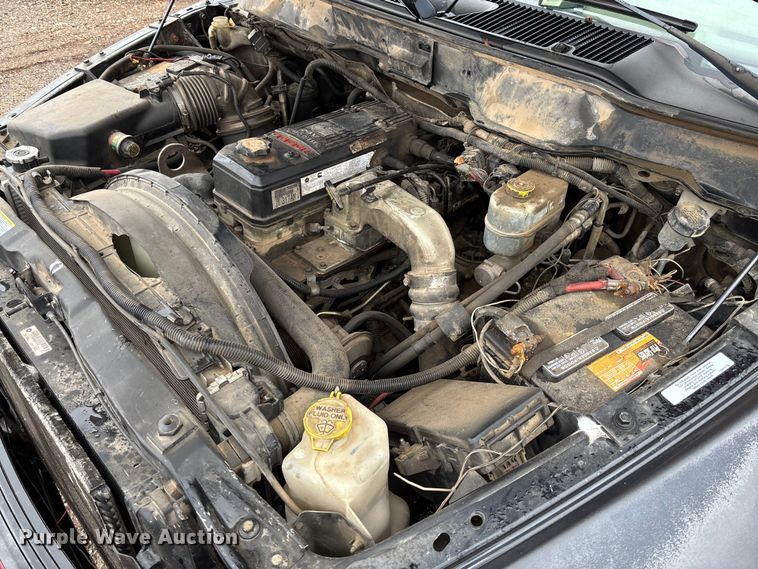 image for item EV3338 2007 Dodge Ram 3500 Quad Cab pickup truck