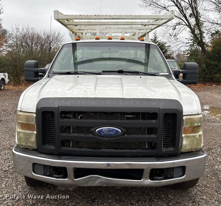 image for item EV3340 2008 Ford F350 XL Super Duty utility bed pickup truck
