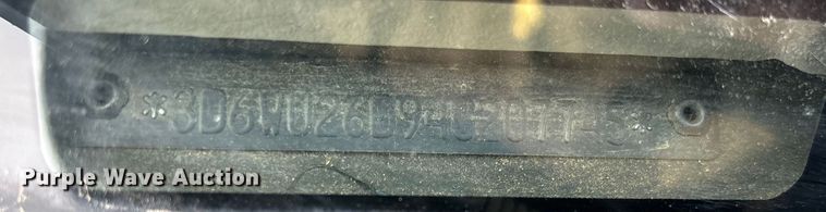 image for item EV3459 2004 Dodge Ram 2500 flatbed pickup truck