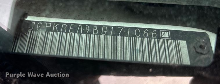 image for item EV3461 2011 Chevrolet Silverado 1500 Crew Cab pickup truck