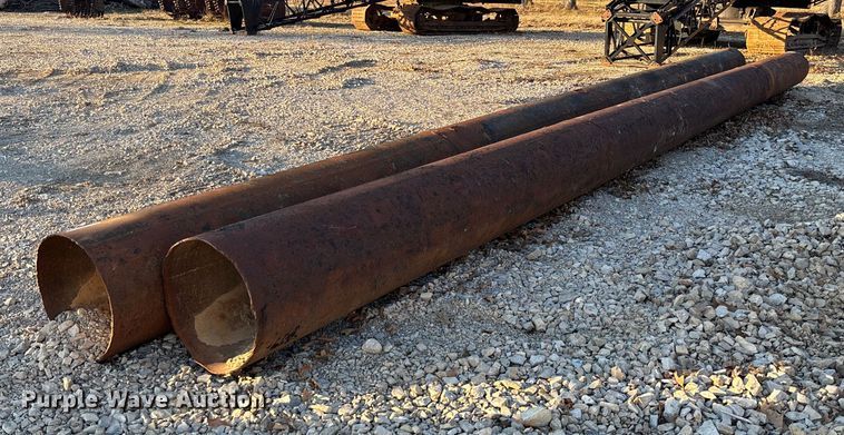 image for item EV3472 (2) steel pipe