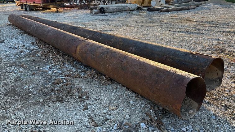 image for item EV3472 (2) steel pipe