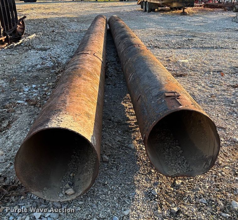 image for item EV3472 (2) steel pipe