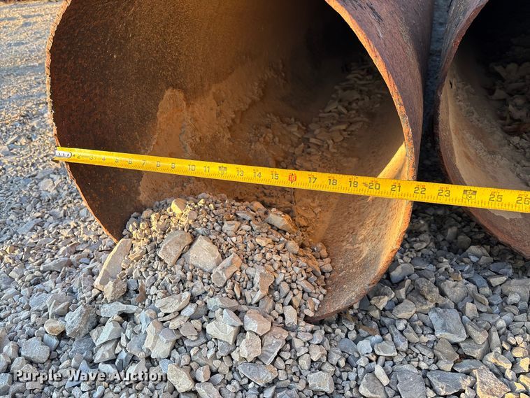 image for item EV3472 (2) steel pipe