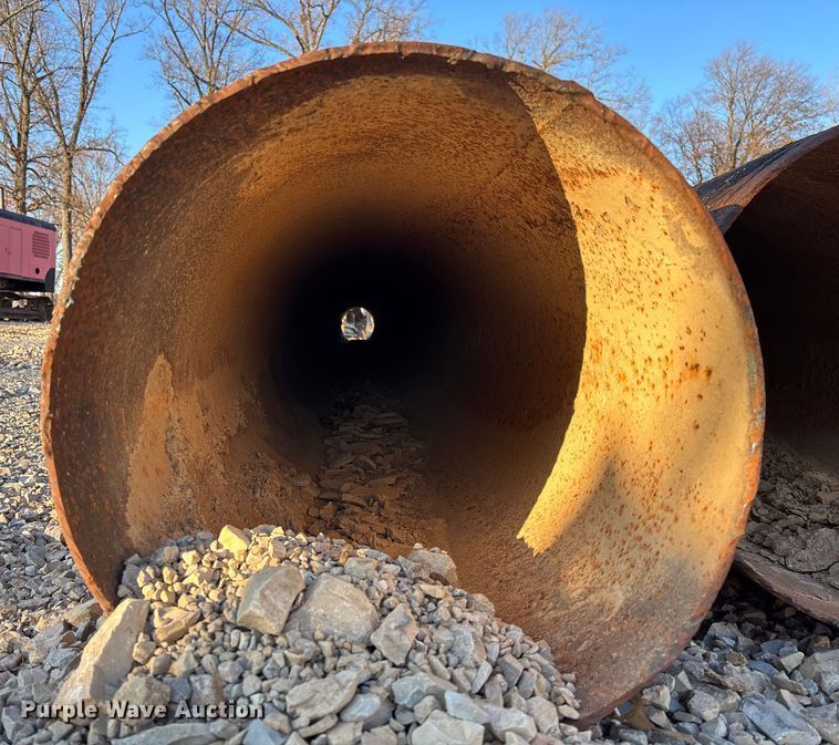 image for item EV3472 (2) steel pipe