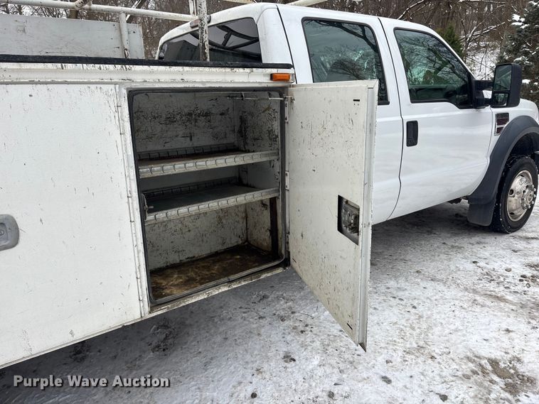 image for item FG1504 2008 Ford F550 Super Duty utility / service truck