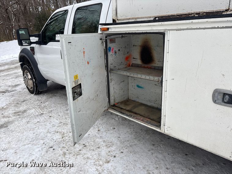 image for item FG1504 2008 Ford F550 Super Duty utility / service truck