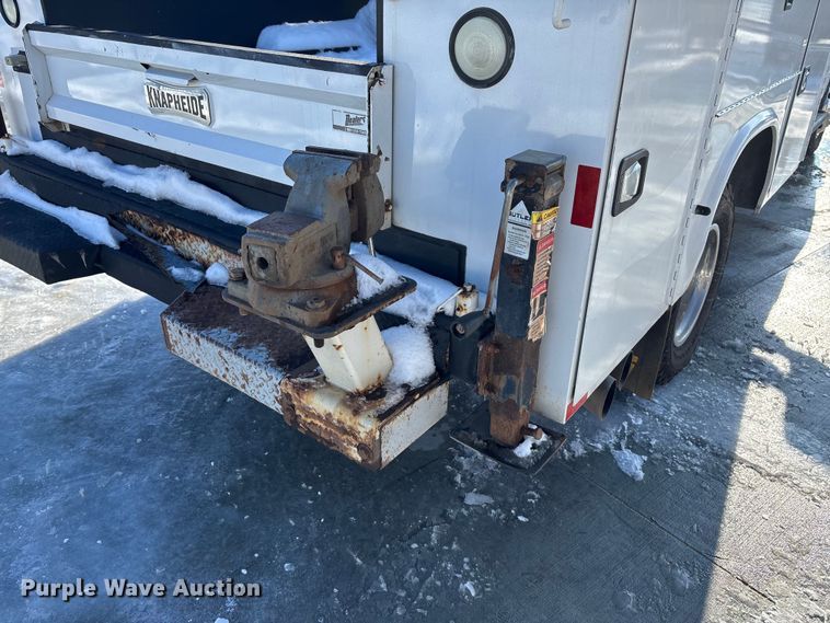 image for item FG1507 2017 Ford F350 SuperCab utility bed pickup truck