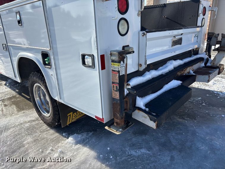 image for item FG1507 2017 Ford F350 SuperCab utility bed pickup truck