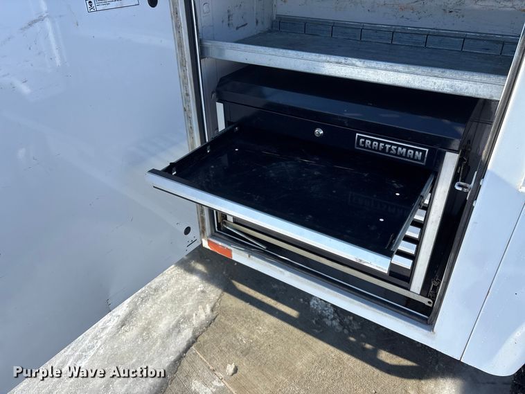 image for item FG1507 2017 Ford F350 SuperCab utility bed pickup truck