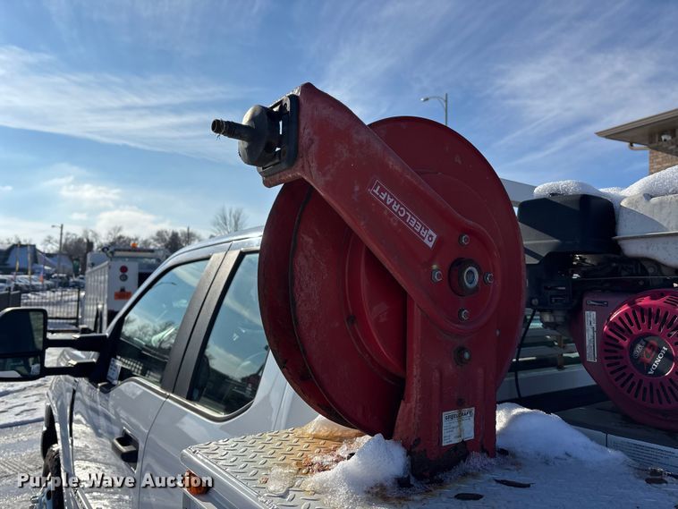 image for item FG1507 2017 Ford F350 SuperCab utility bed pickup truck