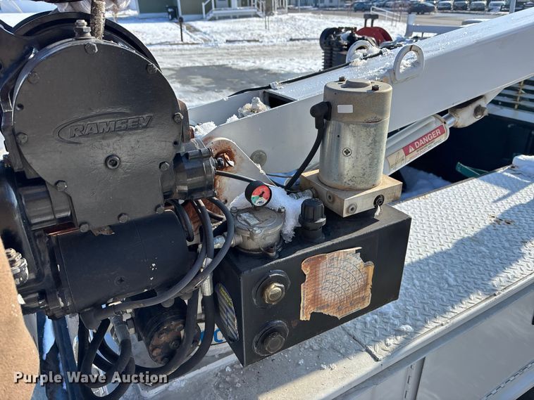 image for item FG1507 2017 Ford F350 SuperCab utility bed pickup truck