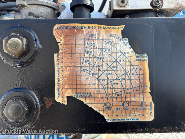 image for item FG1507 2017 Ford F350 SuperCab utility bed pickup truck