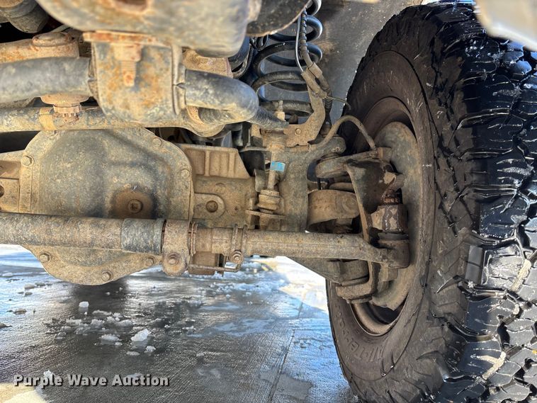 image for item FG1507 2017 Ford F350 SuperCab utility bed pickup truck