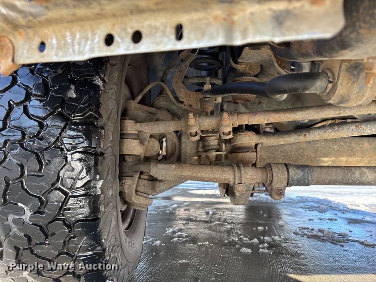 image for item FG1507 2017 Ford F350 SuperCab utility bed pickup truck