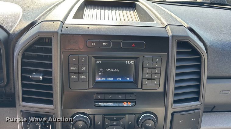 image for item FG1507 2017 Ford F350 SuperCab utility bed pickup truck